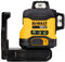 DeWALT DCLE34031N - Compacte kruislijnlaser - 3x360° zelfnivellerend - Groen