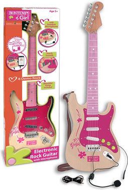 Bontempi Spa iGirl Elektrische Rockgitaar - Speelgoedinstrument