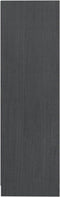 vidaXL - Boekenkast/kamerscherm - 104x33,5x110 - cm - massief - grenenhout - grijs