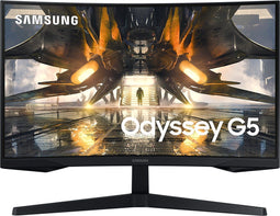 Samsung Odyssey G5 LS27AG550EPXEN - QHD IPS Curved 165Hz Gaming Monitor - 27 Inch