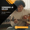 Finesse Universele Capo met Plectrums - Zwart
