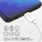imoshion USB-C naar AUX Kabel - 1 meter - 3.5mm Audio Kabel - Wit