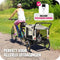 tectake WoofRider - Hondenfietskar 3-in-1 - Opvouwbaar 40kg - Beige