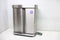Simplehuman Liner Pocket Recycler - Prullenbak 58 Liter - 2 Compartimenten - RVS