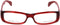 Ladies'Spectacle frame Armani GA-717-A5A Red