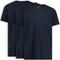 LEBASQ Miles' T-shirt heren - 3 pack - Ronde hals - Extra lang - Blauw - M (3-pack)