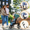Lionelo Haari - Driewieler 2in1 - Draaibare Zitting - Rubberen Wielen - Groeit Mee - Blauw