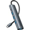 Vention TGZHB - Hub USB - 4 poorten - Grijs