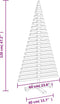 vidaXL - Kerstdecoratie - kerstboom - 120 - cm - massief - grenenhout