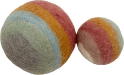 Papoose Toys Papoose Toys Earth Rainbow Balls/2pc