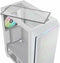 Nfortec Krater X - ATX Semi-toren doos - RGB Verlichting - Wit