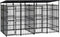 vidaXL - Hondenkennel - 7,37 - m² - staal