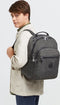 Kipling SEOUL Rugzak, 27 Liter, 15 inch laptopvak -Black Peppery