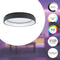 EGLO connect.z Marghera-Z - Smart Plafondlamp - Instelbaar RGB & wit licht - Ø 60 cm - Zwart/Wit
