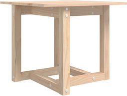 vidaXL - Salontafel - 50x50x45 - cm - massief - grenenhout