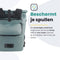 Voltano Luxe E-bike Fietstas / Rugtas - 28L - 100% Waterdicht - Ice Blauw