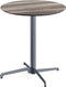 X Cross Terrastafel Grijs Frame + Tropical Wood HPL 70 cm - Essentials 110011270 - Horeca & Professioneel