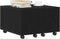 vidaXL - Salontafel - Zwarte - Eik - 60x60x38 - cm - Geengineerd - Hout
