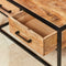 Salontafel hout - Salontafel Sanne - Salontafels 80x80 cm