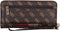 Guess Katey Slg Large Zip Around - Ritsportemonnee - 10 vakken - Bruin