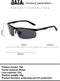 Garpex® 8230 - Fietsbril - HD-glazen - Lichtgewicht zwart
