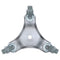 Meubelrollers 4 st 16x14,5x5,5 cm staal 180 kg