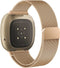 imoshion Milanees Watch bandje - Geschikt voor Fitbit Versa 4, Versa 3, Sense 2, Sense - Rosé goud - One Size