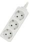 Ewent EW3958 - Stekkerdoos 3x Geaard 3680W - Wit (3 stuks)