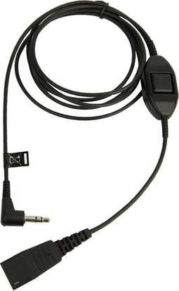 Jabra 8735-019 - Telefoonkabel - 0,5m Quick Disconnect - Zwart