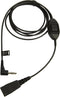 Jabra 8735-019 - Telefoonkabel - 0,5m Quick Disconnect - Zwart