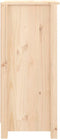 vidaXL - Dressoirs - 2 - st - 40x35x80 - cm - massief - grenenhout