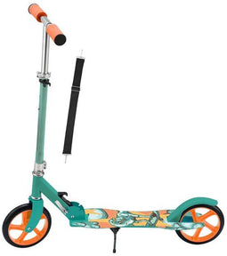 Juskys Dino - Kinderstep - Inklapbaar XXL Wielen - Mint
