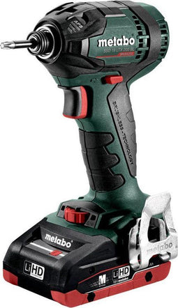 Metabo SSD 18 LTX 200 BL - Accuslagschroevendraaier 18V 4,0Ah LiHD - 200 Nm koppel - (2 stuks)