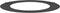vidaXL - Plantenring - Zwart - Ø60/90 - cm - Staal