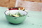 CABANAZ - schaal, keramiek, SALAD BOWL, 800 ml, groen