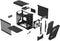 Fractal Design Torrent Nano - Mini-DTX/Mini-ITX Behuizing - 180 mm PWM Ventilator - Zwart RGB