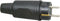 Socket plug kopp Black IP44 16 A