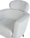 Fauteuil SOBY Stof Lichtgrijs