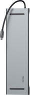 Baseus CATSXG0G - 11-in-1 USB-C Hub Station - 60W Power Delivery - Grijs