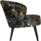 WOOOD Bo Fauteuil - Velvet - Bloem Print - 71x69x76