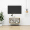 vidaXL - Tv-wandmeubel - 37x37x107 - cm - bewerkt - hout - sonoma - eikenkleurig