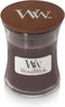 Sueded Sandalwood kaars klein