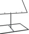 vidaXL - Kerstdecoratie - kerstboom - 180 - cm - metaal - zwart