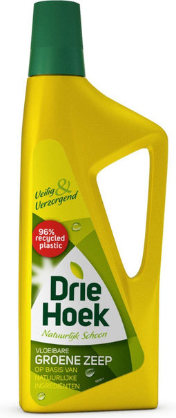 Driehoek Vloeibare Groene Zeep - 725 ml
