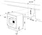 Whirlpool BI WDWG 861485 EU - Ingebouwde was-droogcombinatie - 6 kg - Wit