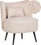 Fauteuil OTSBY Bouclé Beige