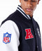 New Era - Las Vegas Raiders - NFL Patch Black Varsity Jacket