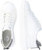 PS Poelman Star - Dames Leren Sneakers - Leopard Print en Strap - Wit