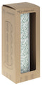 Secret de Gourmet Koffie mokken/bekers Botanic - lichtgroen - 4x stuks in rekje - Keramiek - glans afwerking - 240 ml - 7 x 8 cm