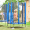 Plum Junior Trampoline - Veiligheidsnet - Blauw 4ft
